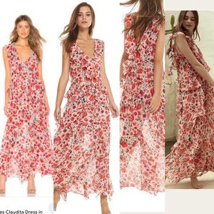 Misa Los Angeles Claudita floral XS dress